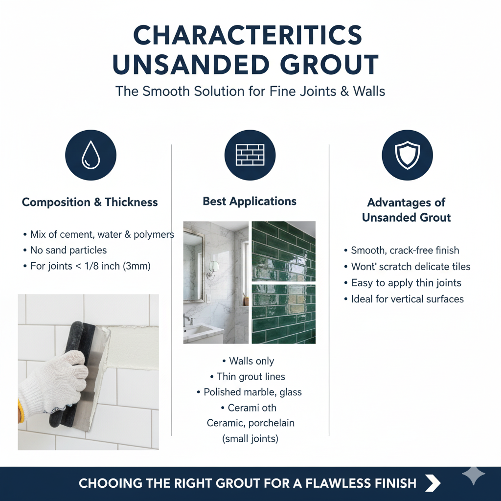 Characteristics of Unsanded Grout