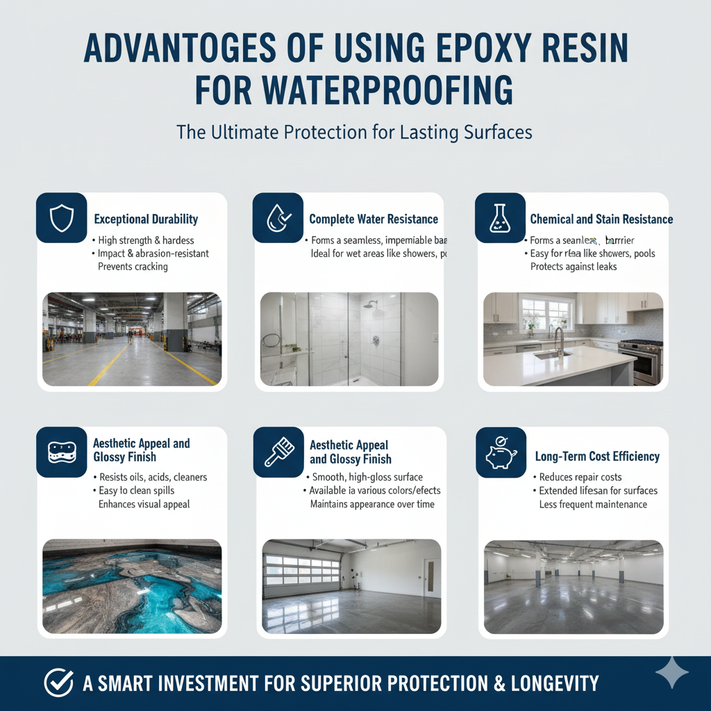 Advantages of Using Epoxy Resin for Waterproofing