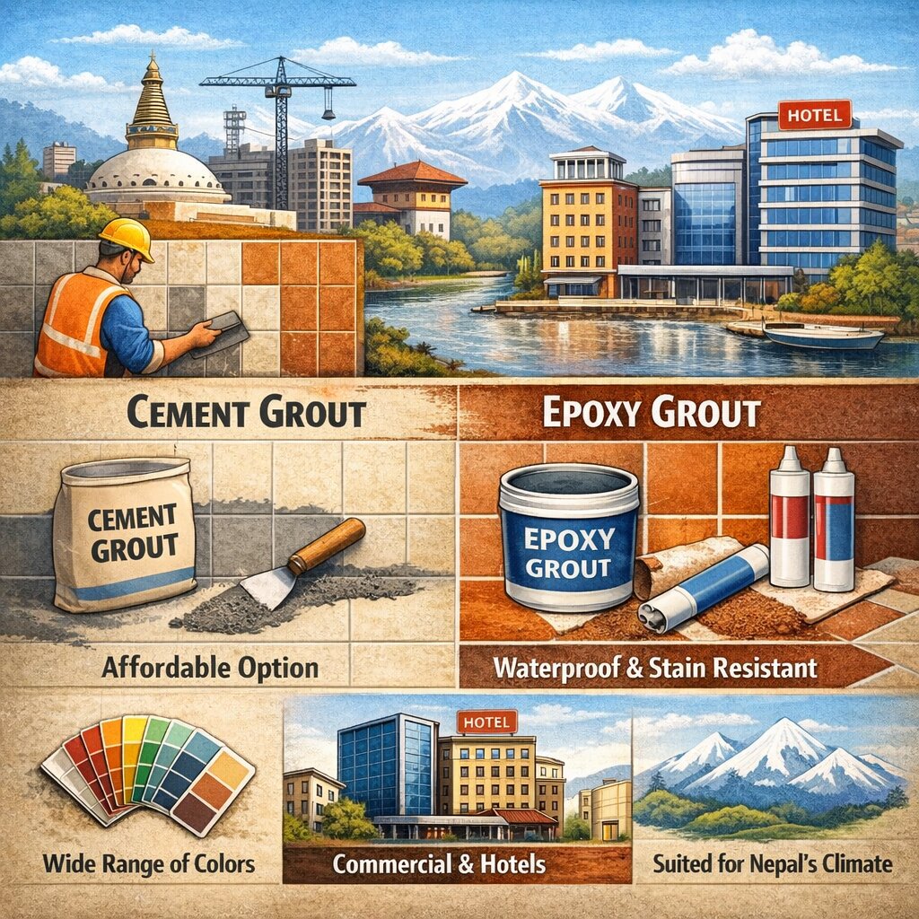 Overview of the Tile Grout Market in Kathmandu Valley
