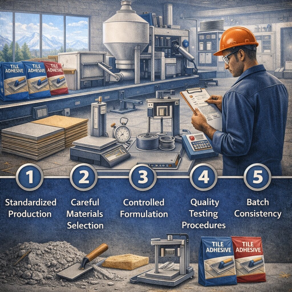 Tile Adhesive Manufacturing Standards in Nepal