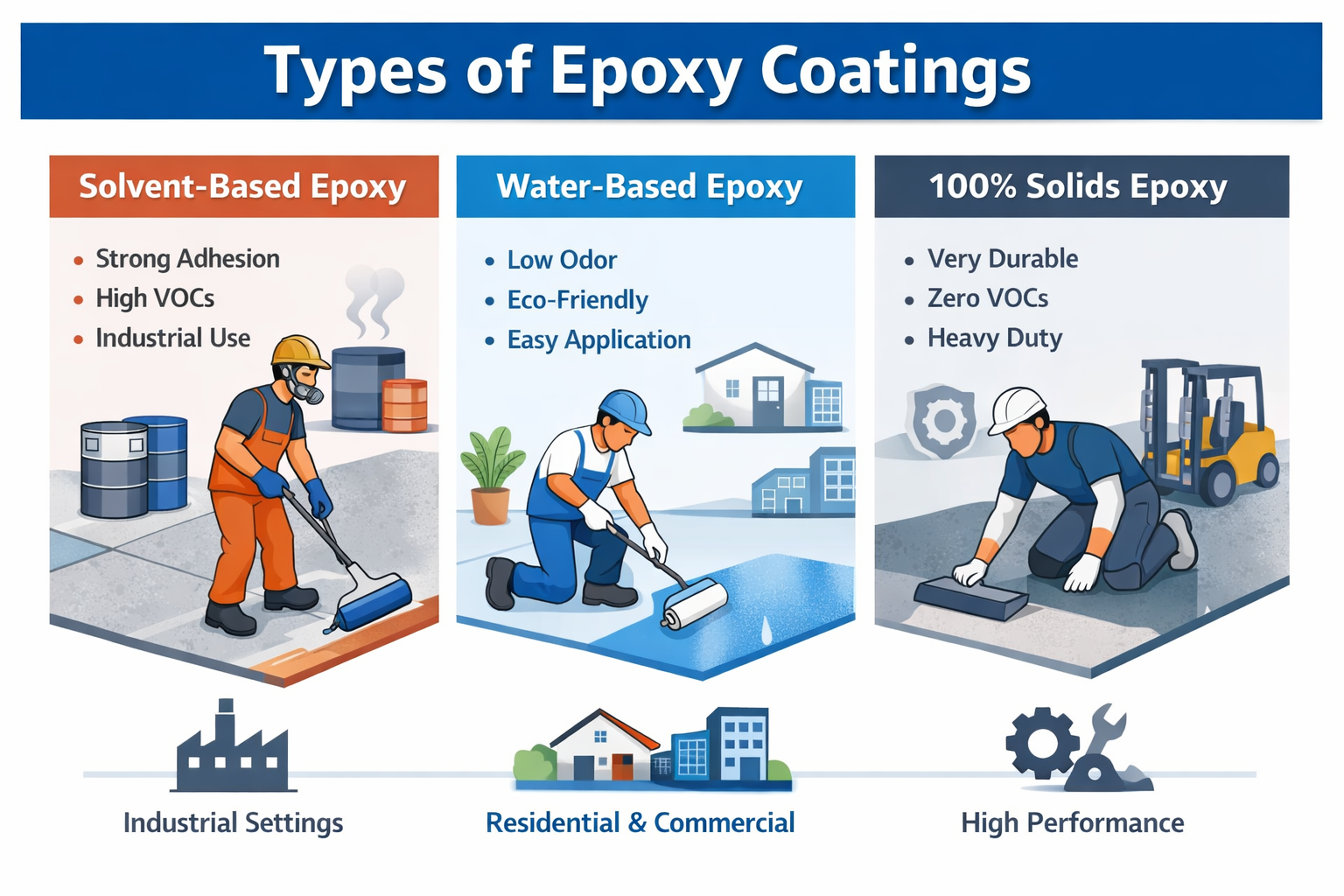 Overview of the 3 Main Types of Epoxy
