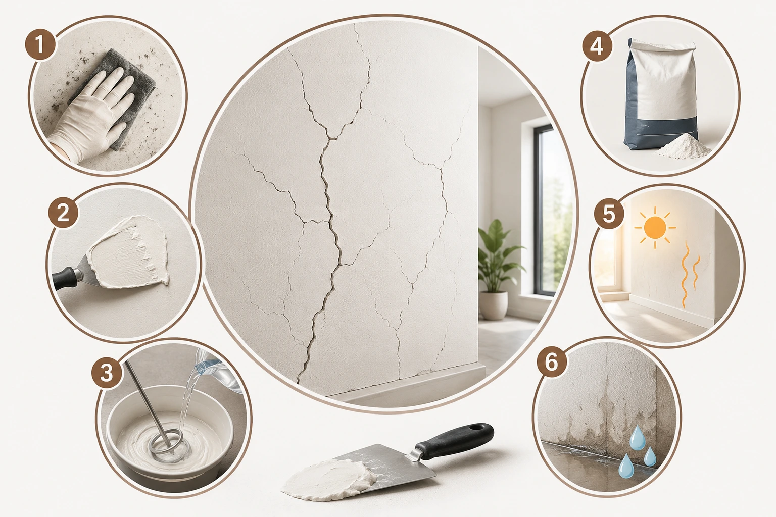 The Most Common Causes of Wall Putty Cracking