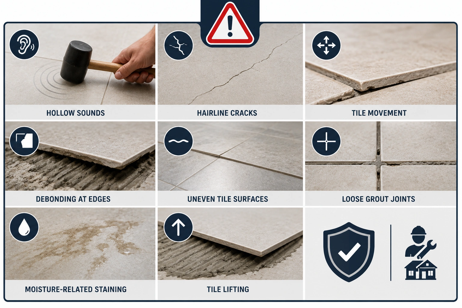 Common Warning Signs of Tile Adhesive Failure