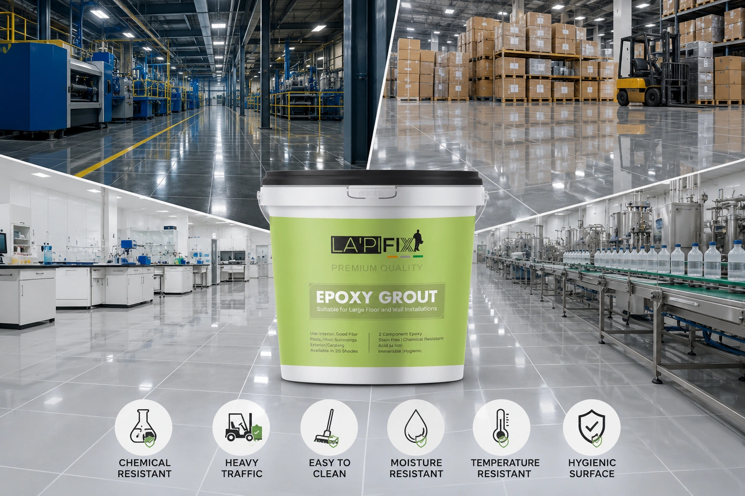 Industrial Epoxy Grout Applications
