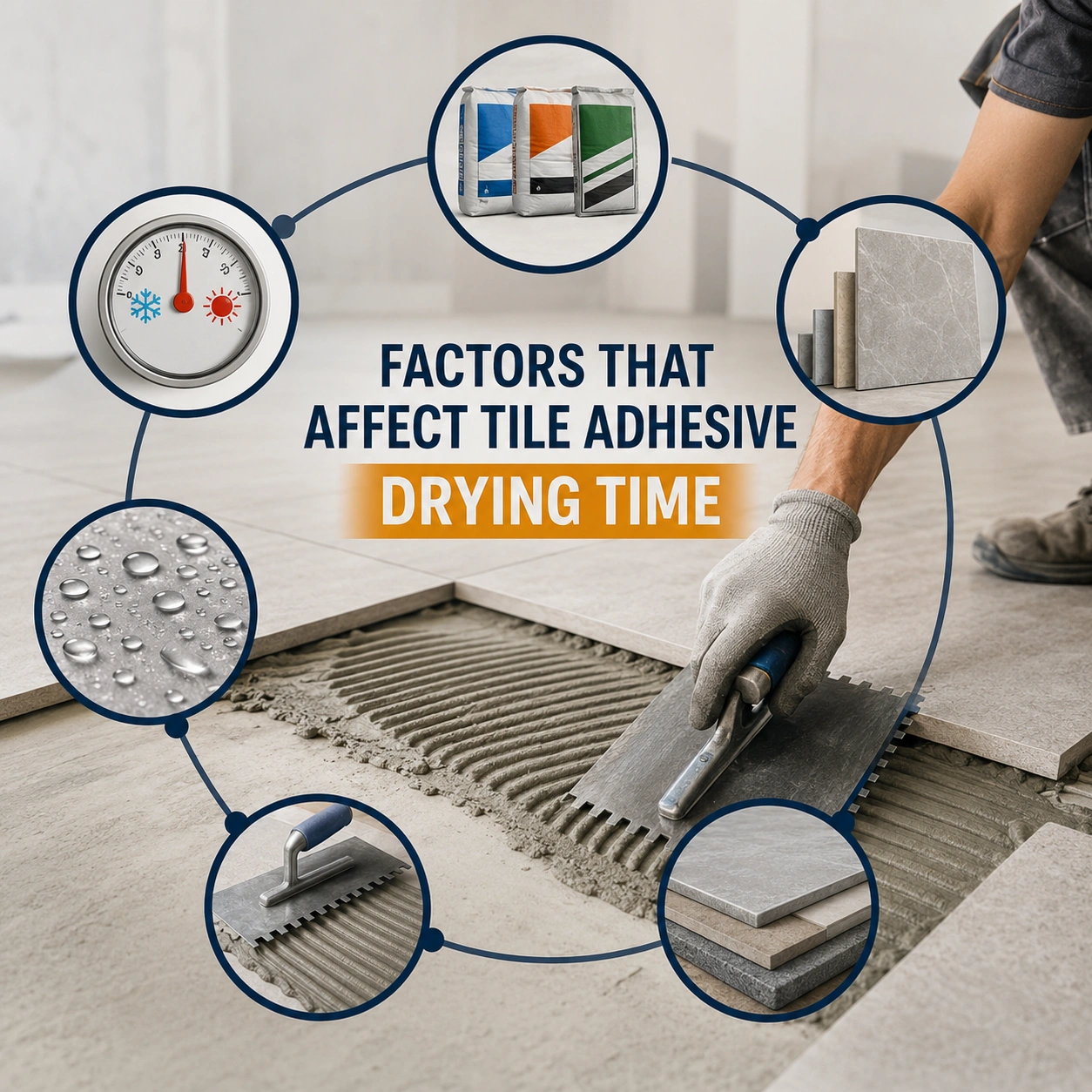 Factors That Affect Tile Adhesive Drying Time