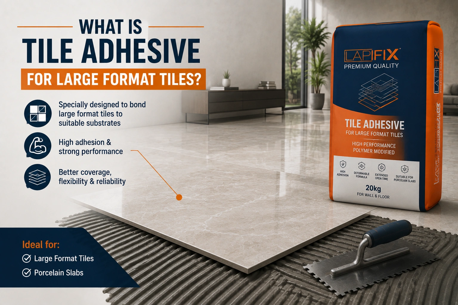 What Is Tile Adhesive for Large Format Tiles