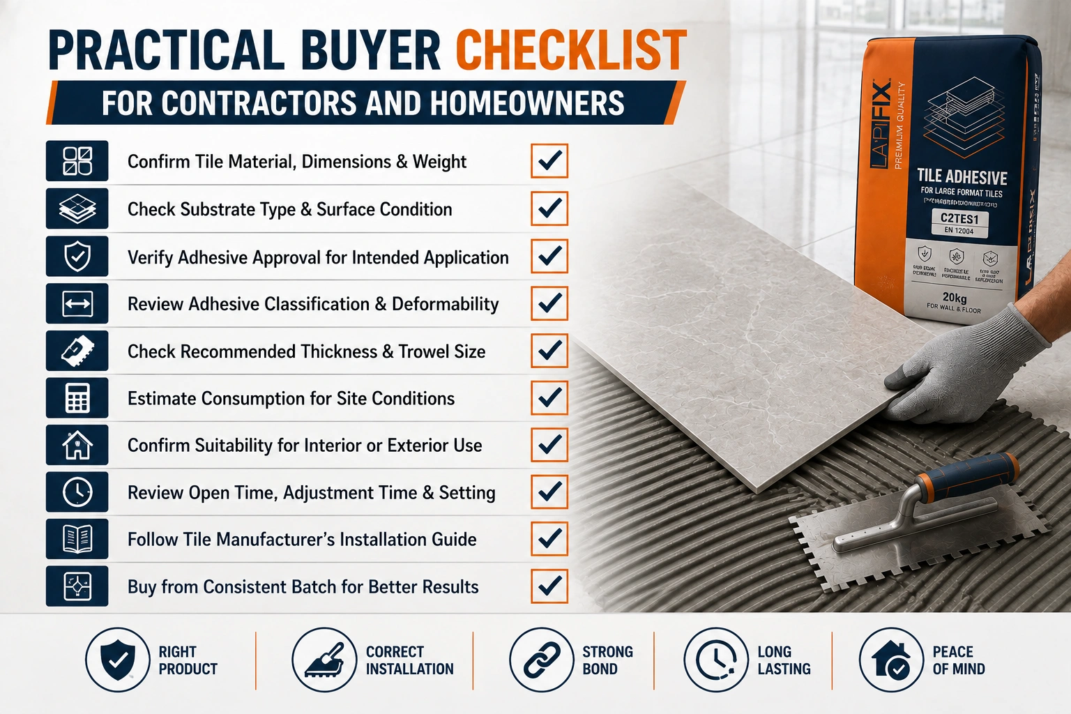 Practical Buyer Checklist for Contractors and Homeowners