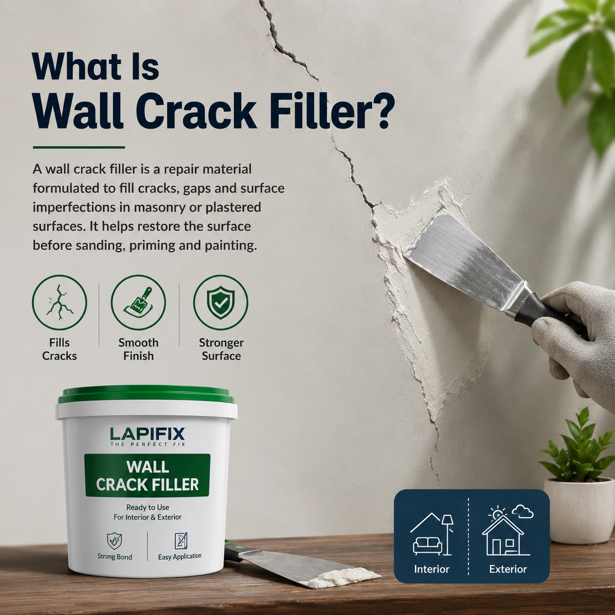 What Is Wall Crack Filler