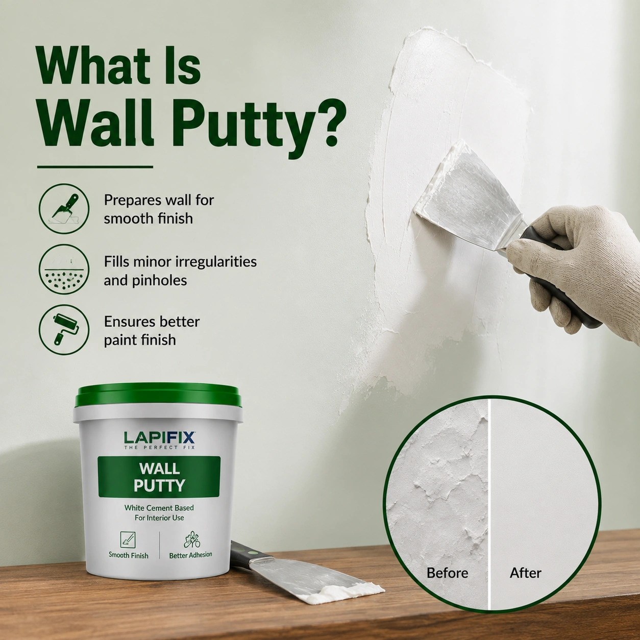 What Is Wall Putty