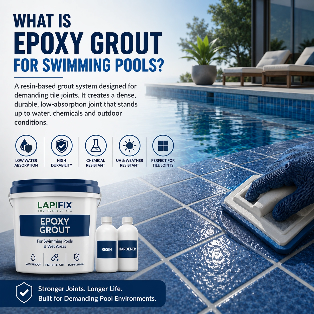 What Is Epoxy Grout for Swimming Pools
