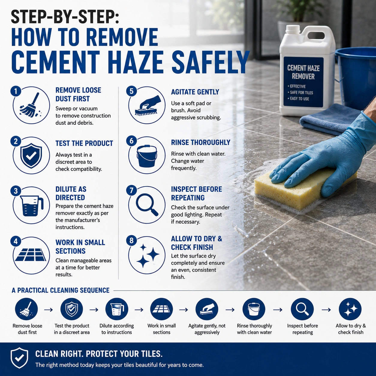 Step-by-Step: How to Remove Cement Haze Safely