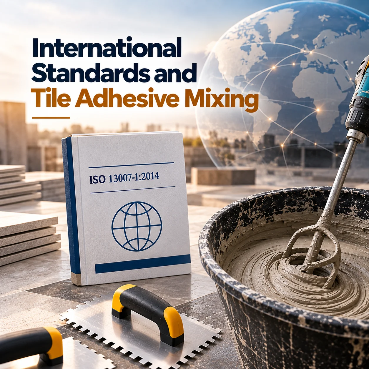 International Standards and Tile Adhesive Mixing