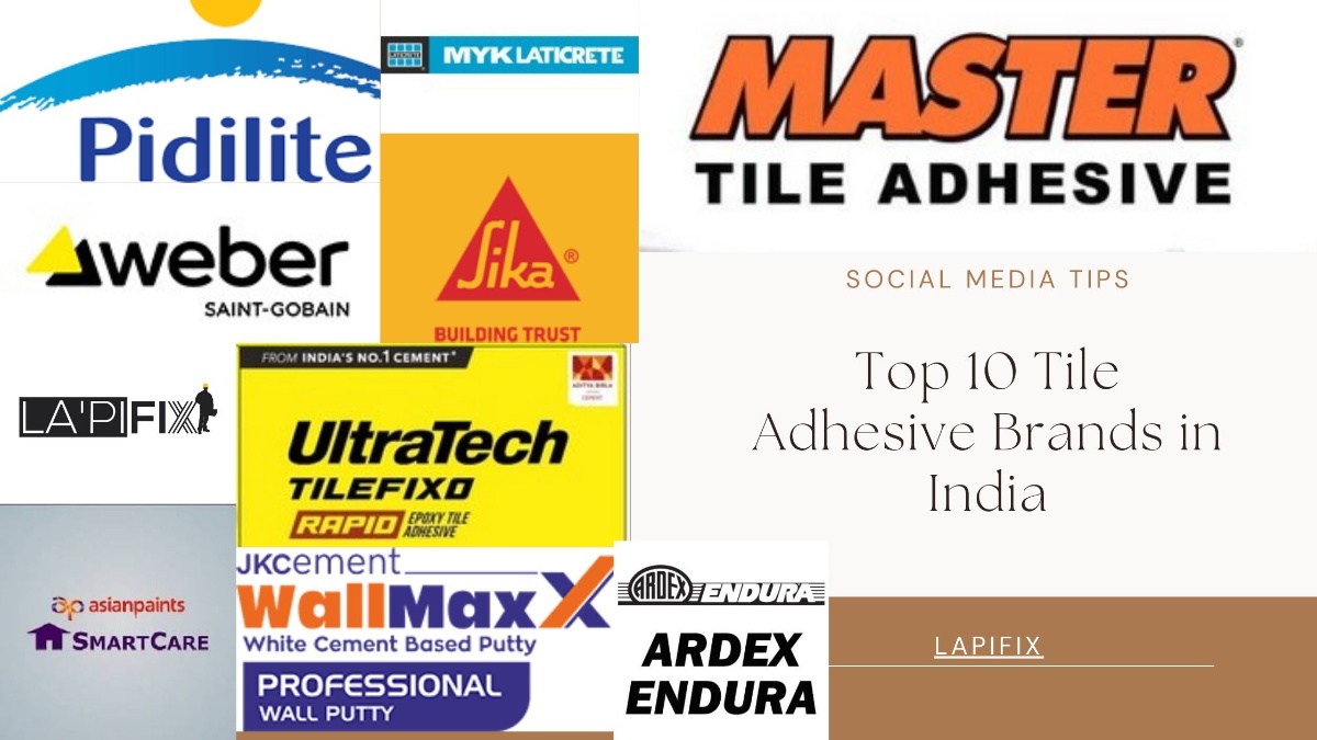 Top 10 Tile Adhesive Brands in India