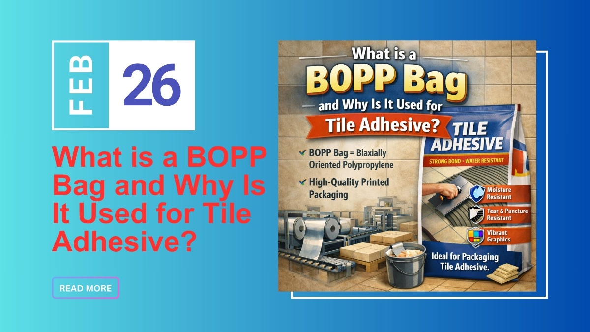 What is a BOPP Bag and Why Is It Used for Tile Adhesive?