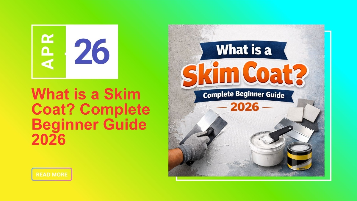 What is a Skim Coat? Complete Beginner Guide 2026