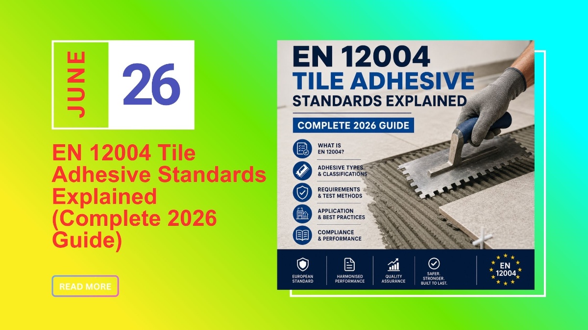 EN 12004 Tile Adhesive Standards Explained (Complete 2026 Guide)