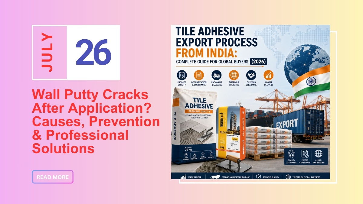 Wall Putty Cracks After Application? Causes, Prevention & Professional Solutions (2026 Guide)