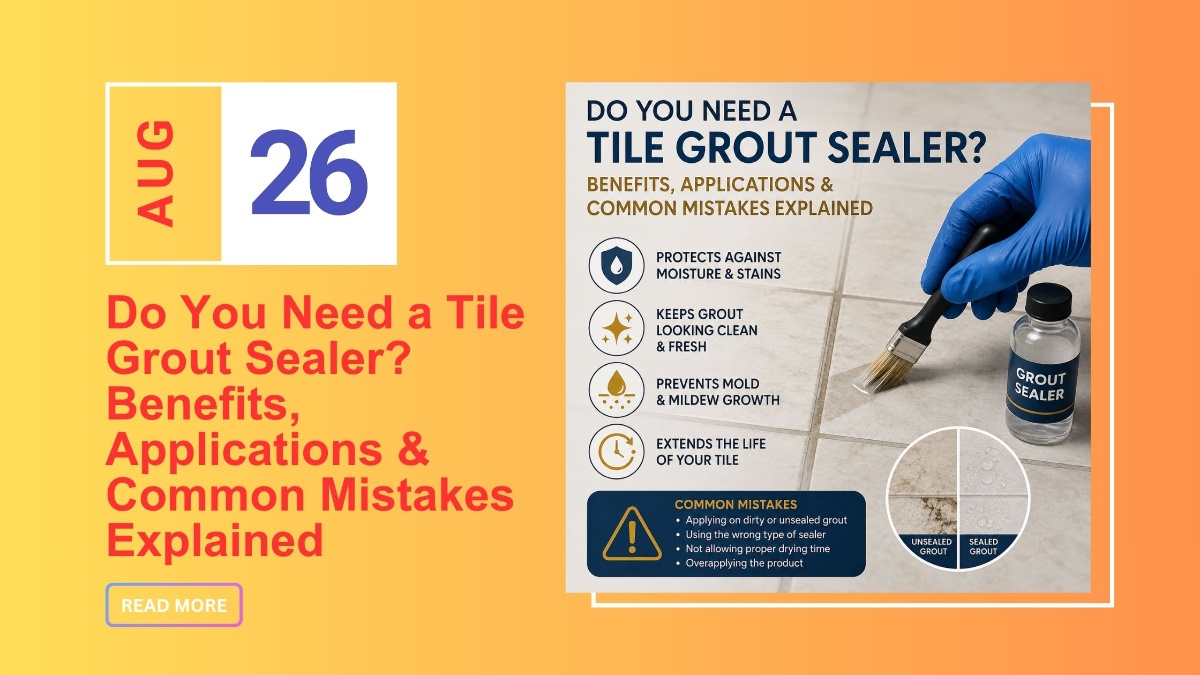 Tile Grout Sealer: Benefits & Complete Guide (2026)