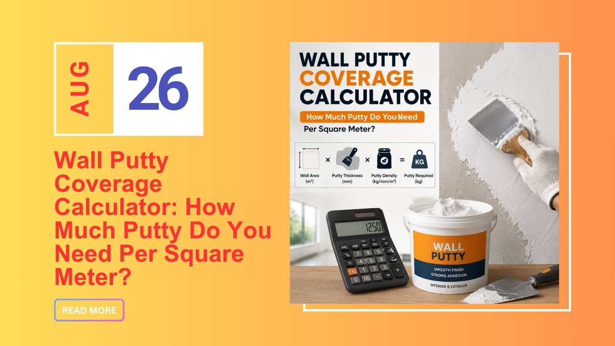 Wall Putty Coverage Calculator | Complete Estimation Guide
